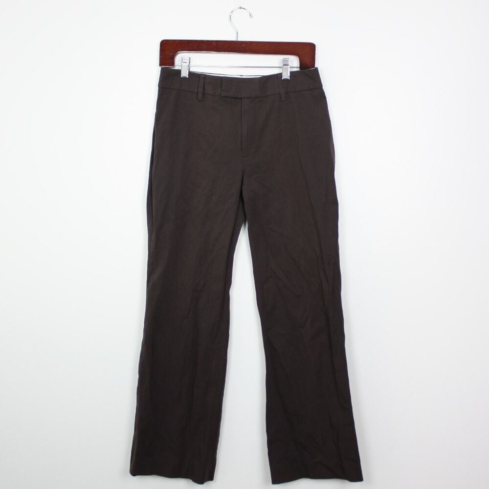 Banana Republic Pants Women's Size 4L Brown Harrison Stretch